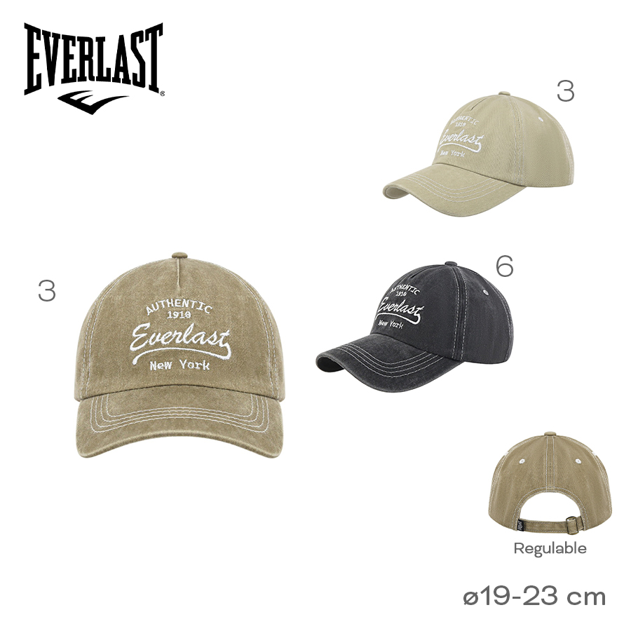 Cap Everlast 19-23cm Algodón Regulable