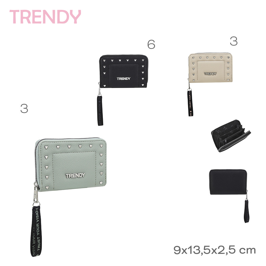 Billetera Trendy 9x13,5x2,5cm