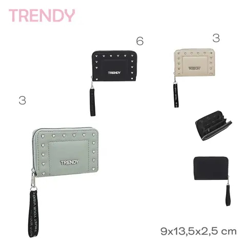 Billetera Trendy 9x13,5x2,5cm