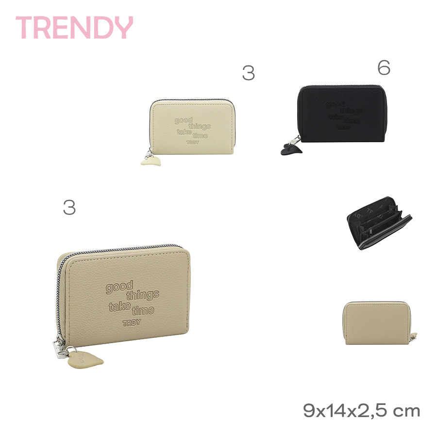 Billetera Trendy 9x14x2,5cm
