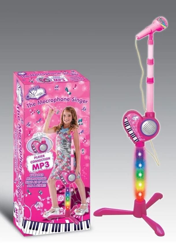 Micrófono Karaoke De Pie Con Mp3