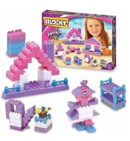 Blocky Fantasía 2 Para Nenas Con 150 Piezas Bloques Ladrillo