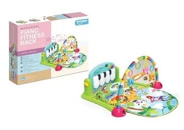 Gimnasio Para Bebe Piano Musical Luces Fitness Rack