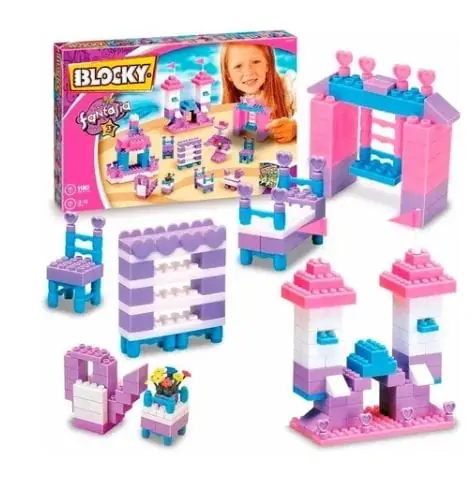 Blocky Fantasia 3 230 Piezas Bloques Ladrillos Nena