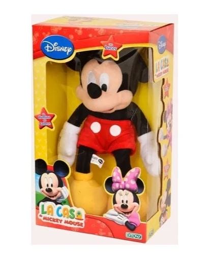 Mickey Peluche Grande Con Luz Juguete Disney Orig Ditoys