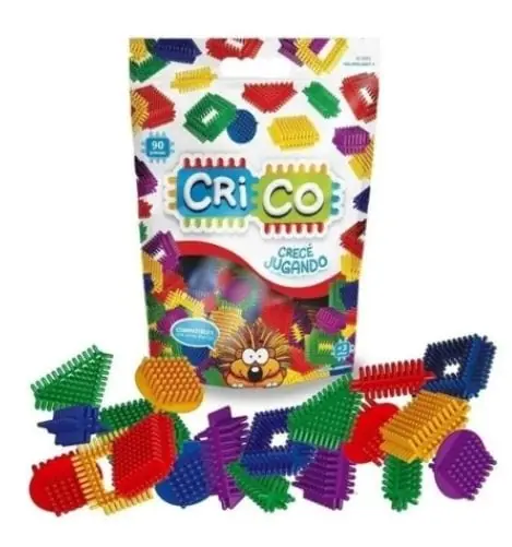 Crico Bloques Tipo Daki 90 Piezas