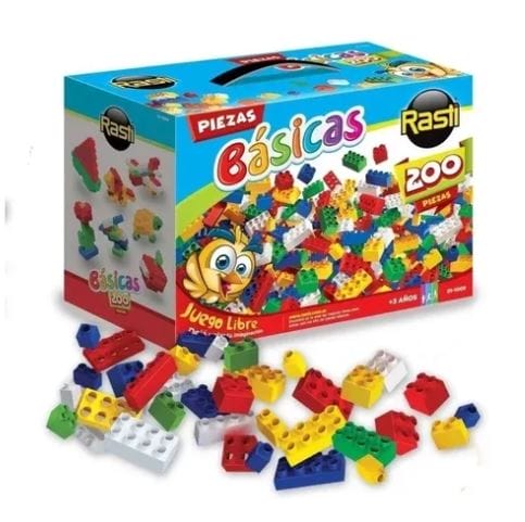 Rasti Kit 200 Piezas Básicas- Bloques