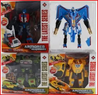 Transformers armored warriors the latest series