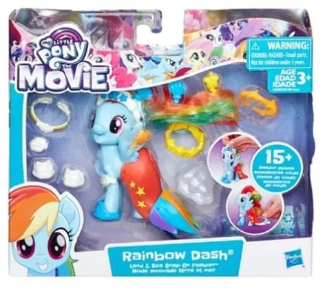 My Little Pony Rainbow Dash De Mar The Movie Hasbro Original