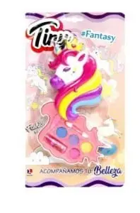 Set De Maquillaje Tiny Con Forma De Unicornio En Blister