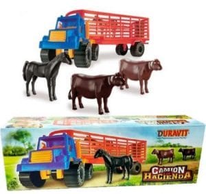 Camion De Hacienda Con 4 Animales Duravit