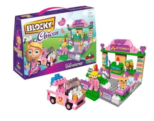 Blocky Chicas Luna Veterinaria 150 Piezas Original