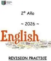 INGLÉS REVISIÓN  2 ° año