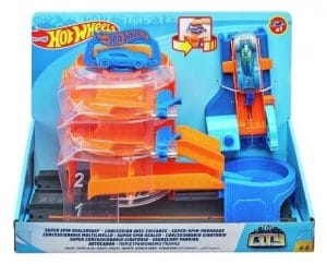 Pista Hot Wheels Tienda De Autos Giratoria+ Auto Mattel