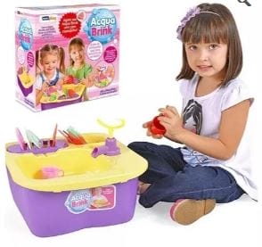 Aqua Brink Lavavajillas Home Play Lionels con bomba de agua !