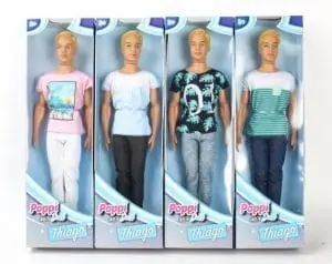 Poppi Men Doll Muñeco Clasico Thiago