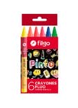 Crayones de Cera X 6 FLUOR