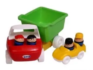 Camión Infantil Baby Con Auto  E & B con Muñecos