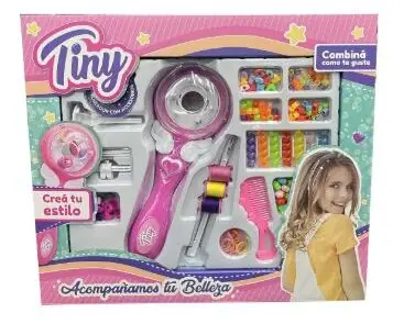 Set Trenzador Automatico TINY  Con Accesorios Bijou Cod 5471