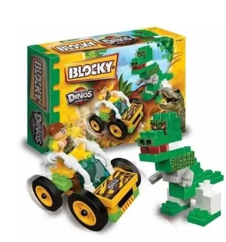 Blocky Dinosaurios 65 Piezas Ladrillitos