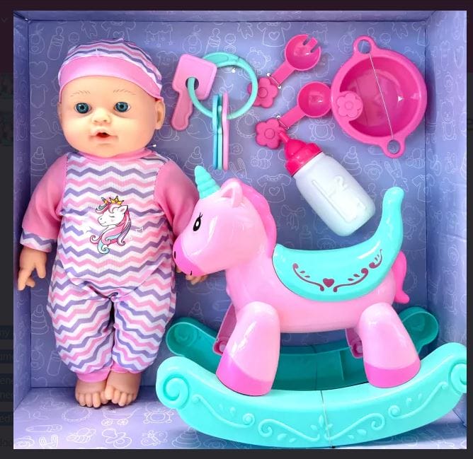 Tiny Baby Ana Hora de Jugar Con Unicornio