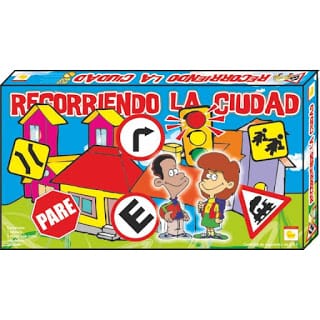 Juego De Mesa  " Recorriendo La Ciudad "