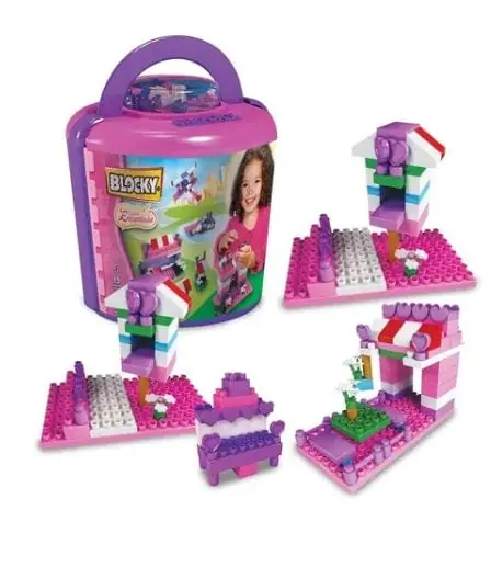Blocky Balde Encantada 100 Piezas