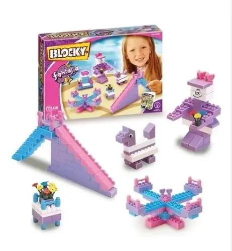 Blocky Fantasía 1 Para Nenas Con 105 Piezas
