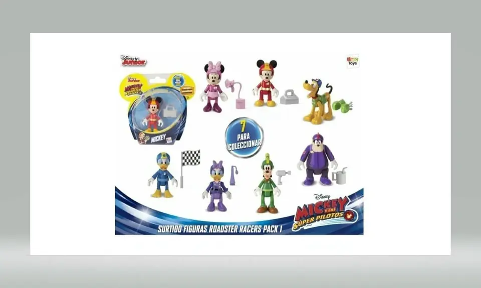 Mickey Original Figuras Caffaro c/ accesorios medianas