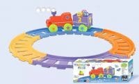 Tren Feliz con Locomotora Con Stickers – Aprendé Jugando – Jng