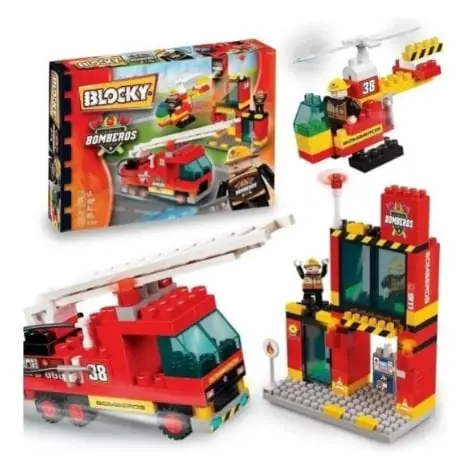 Blocky Bomberos 2  de 150 Piezas