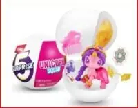 Capsulas Mini Brands Unicorn Squads Cambian De Color Con Accesorios