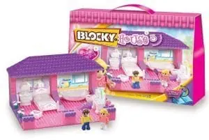 Blocky House  5 - Dormitorio y Baño  x 90 piezas