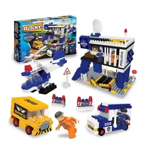 Blocky Super Policías de 290 piezas