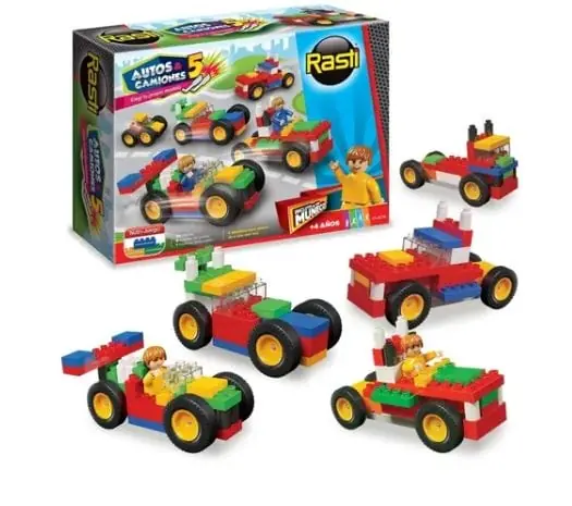 RASTI AUTOS Y CAMIONES 5 x  50 PIEZAS