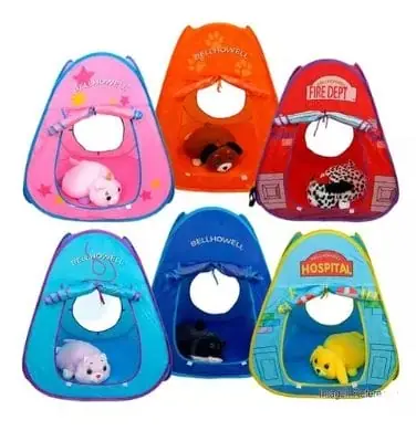Carpa Casa Para Niñas Niños Peluche Plegable