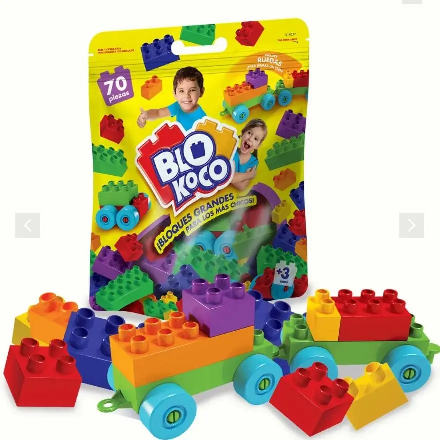 RASTI Blokoco Bloques Grandes X 70 Piezas