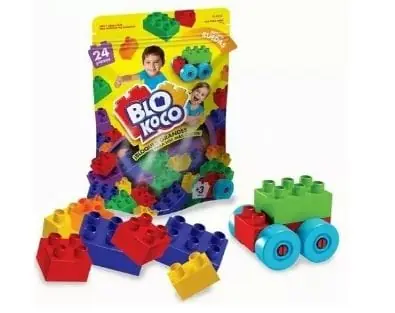 RASTI Blokoco Bloques Grandes X 24 Piezas