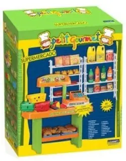 Supermercado con Registradora "Petit Gourmet Lionels"