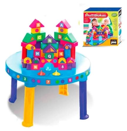 Mesa Didáctica Bloques Multiblokas Estimulacion Temprana JNG