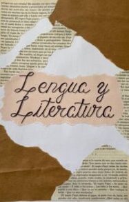 LENGUA Y LITERATURA DE 3° AÑO "F"
