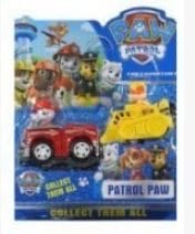 Paw Patrol Vehiculo X 2 Unidades alternativo