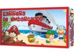 Juego De Mesa Infantil " Carrera De Embarcados Barco "