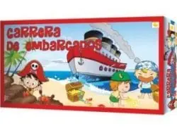 Juego De Mesa Infantil " Carrera De Embarcados Barco "