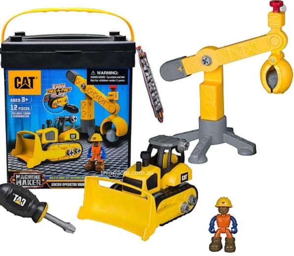 CAT Construction Junior Operator Bulldozer & Crane