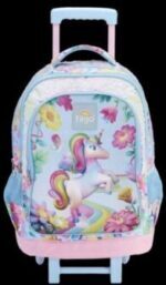MOCHILA CON CARRO FILGO UNICORNIO