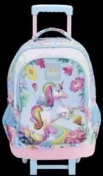 MOCHILA CON CARRO FILGO UNICORNIO