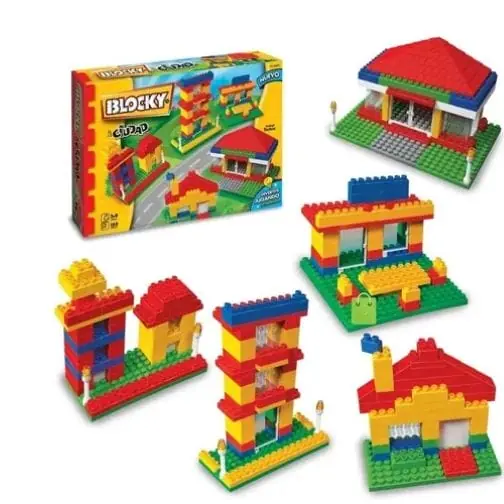 Blocky Ciudad Con 150 Piezas