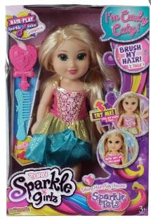 muñeca que habla  - peina mi pelo -Sparkle Girlz-Dolls