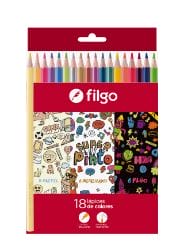 Lapices Super Pinto PASTEL-METAL-FLUOR x 18